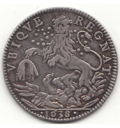 Jeton Louis XIII conseil du roi 1638