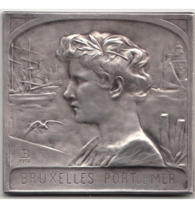 Société hollandaise des amis de la médaille, Bruxelles port de mer 1903