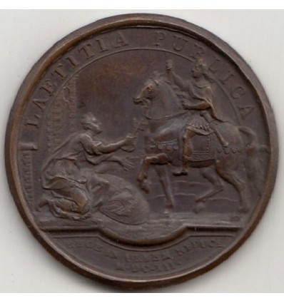 Louis XIV Retour du roi à Paris par Mauger 1652