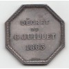 Jeton société de dépôts et de comptes courants 1863