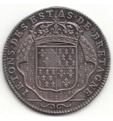 Jeton Louis XIV Etats de Bretagne ( Vitré ) s.d. ( 1697 )