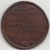 Jeton Foire de Saint-Germain-Des-Prés 1,5 Franc s.d.