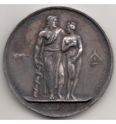 Médaille La vaccine 1874