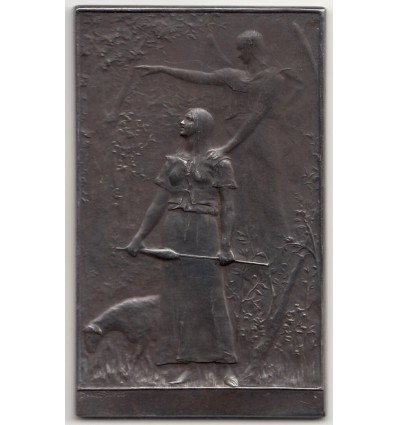 Jeanne d'Arc libératrice du territoire par Daniel-Dupuis s.d. ( 1900 )