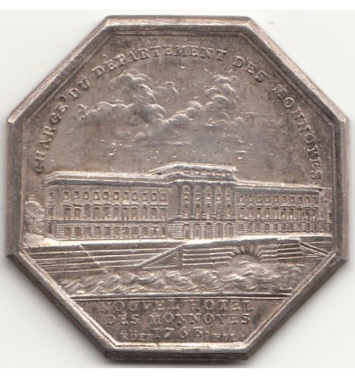 Jeton Hôtel des monnaies de Paris 1768
