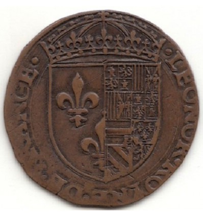 Jeton Eléonore d'Autriche, Nicolas van Laen trésorier de la reine s.d.