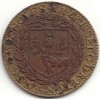Jeton aux armes de Jacques Brisset, général en la Cour des monnaies 1616