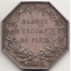 Jeton banque d'escompte de Paris 1878