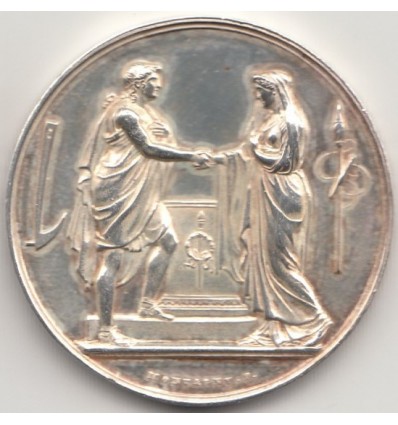 Médaille de mariage 1892