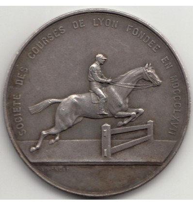 Hippisme société des courses de Lyon fondée en 1867