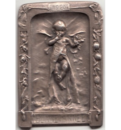 Plaque de Bonne Année par Farioton 1920