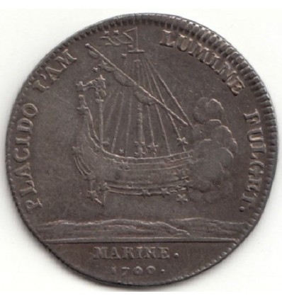 Jeton Marine L-A. de Bourbon 1700