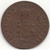 Jeton Louis XIV corporation des cabaretiers 1650