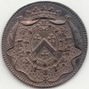 Lyonnais, jeton aux armes de François de Neufville, duc de Villeroy s.d.