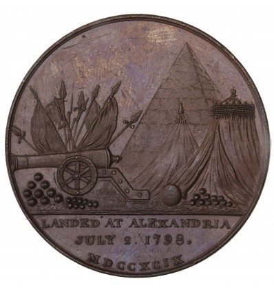 Débarquement de Napoléon Bonaparte à Alexandrie 1799
