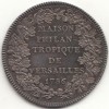 Jeton maison philanthropique de Versailles 1786