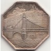 Jeton Compagnie des deux ponts sur la Saône à Lyon 1827