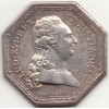 Jeton Louis XVI trésorerie générale des dépenses diverses s.d.