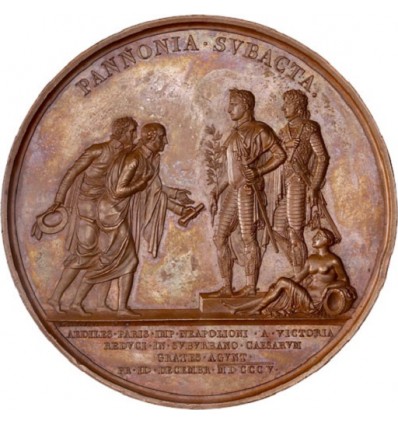 Napoléon I députation des maires de Paris à Schönbrunn 1805
