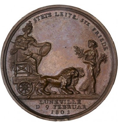 Paix de Lunéville par Abramson 1801