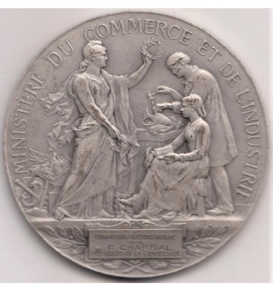 Ministère du Commerce et de l'Industrie, commission valeurs douane par Borrel 1920