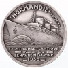 Compagnie Générale Transatlantique, paquebot Le Normandie par Vernon 1935