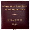 Compagnie Générale Transatlantique, paquebot Le Normandie par Vernon 1935