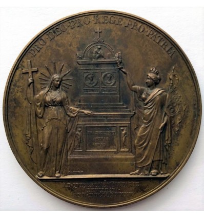 Charles X, monument pour les victimes de Quiberon en 1795, s.d. ( 1825 )