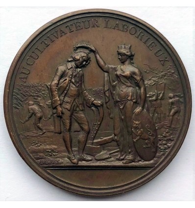 Prix d'agriculture décerné par l'assemblée provinciale de la Haute-Guyenne s.d. ( 1789 )