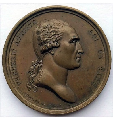 Premier Empire, visite du Roi de Saxe à la Monnaie 1809
