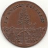 Pays-Bas espagnols, jeton Charles II, comté de Flandre s.d.
