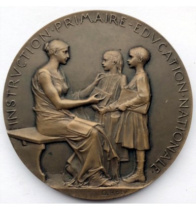 Prix d'Instruction Primaire, Éducation Nationale par Roty 1906-1907